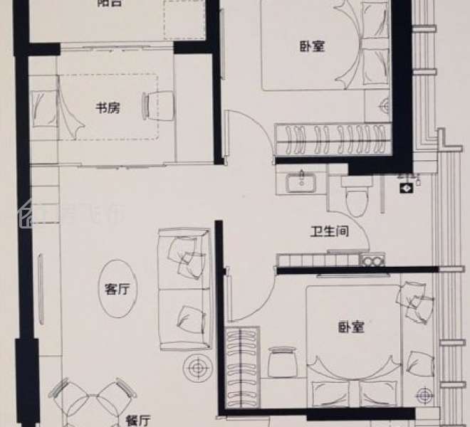 业主急售2室2厅238万
