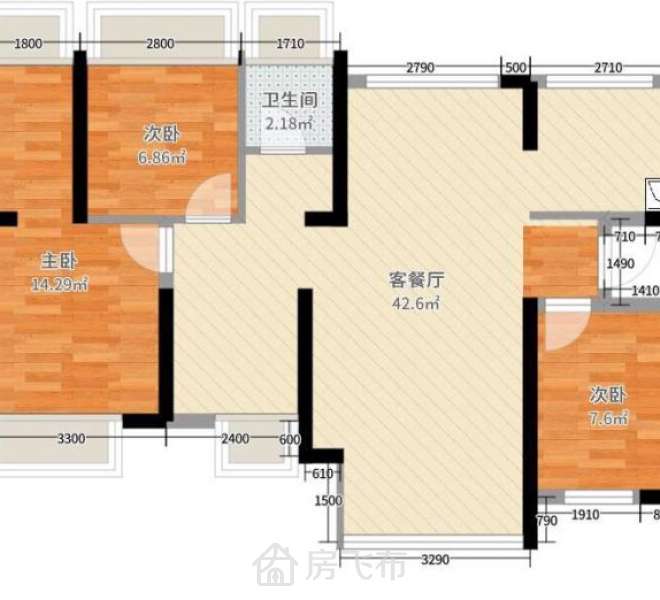 嘉洲商务两房一厅全新家私家电低价出租多套房源办公均可