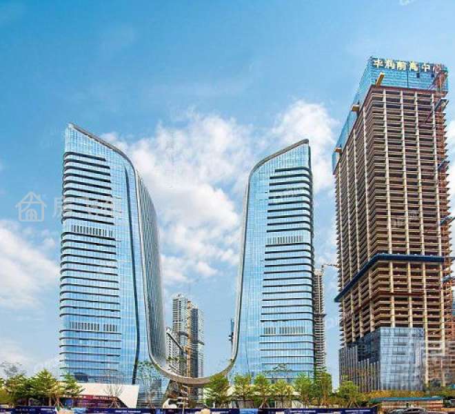 前海壹号顶层复式 一层隔成三层  毛坯房 享政府政策红利